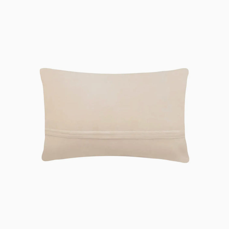 Petite Christmas Hooked Rug Pillow JOY