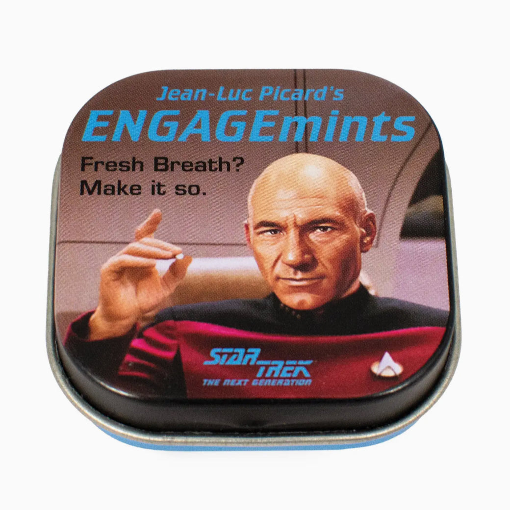 Two Tiny Tins of Star Trek Engagemints