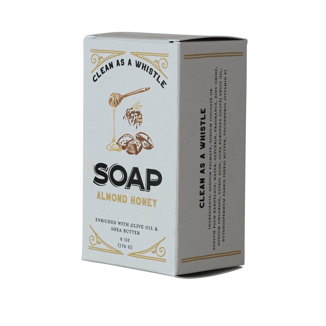 Almond Honey Scented Olive Oil & Shea Butter Bar Soap - Marmalade Mercantile