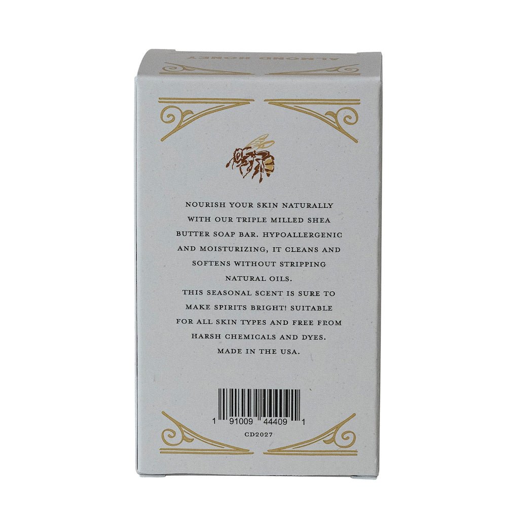Almond Honey Scented Olive Oil & Shea Butter Bar Soap - Marmalade Mercantile