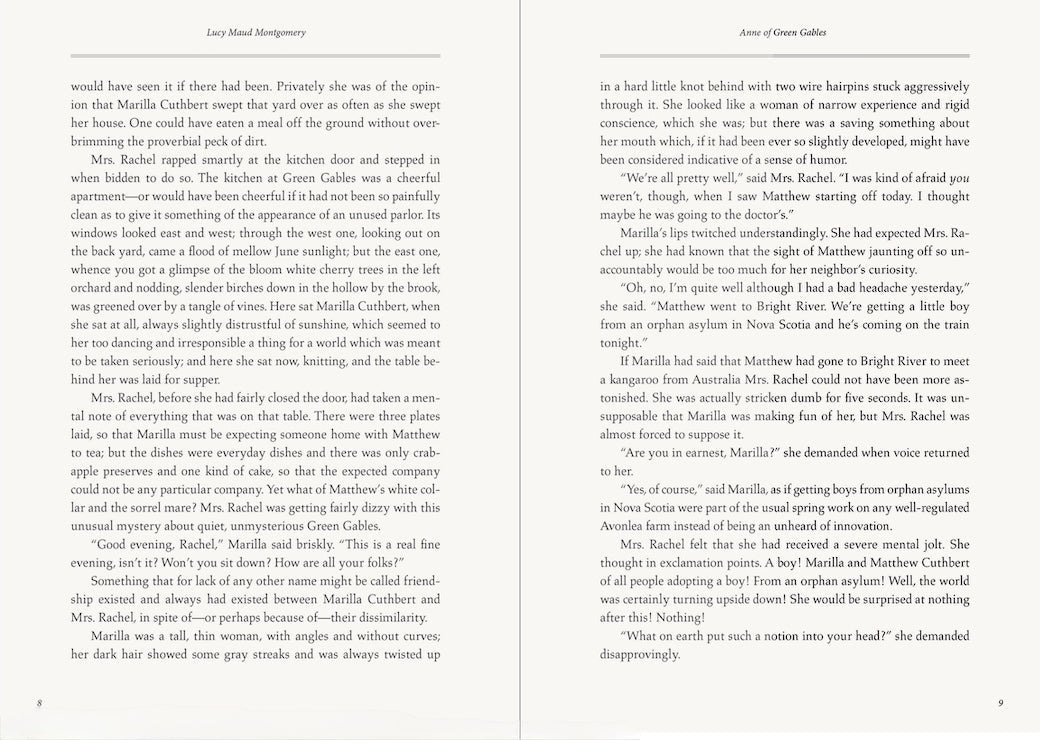 Anne of Green Gables Keepsake Edition - Marmalade Mercantile