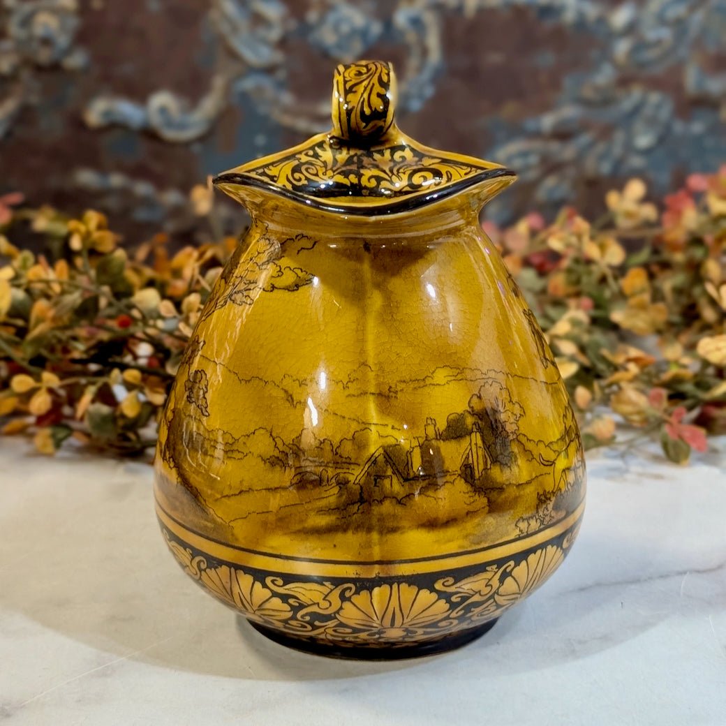 Antique Royal Doulton Moreland Hunting Series Flagon Jug - Marmalade Mercantile