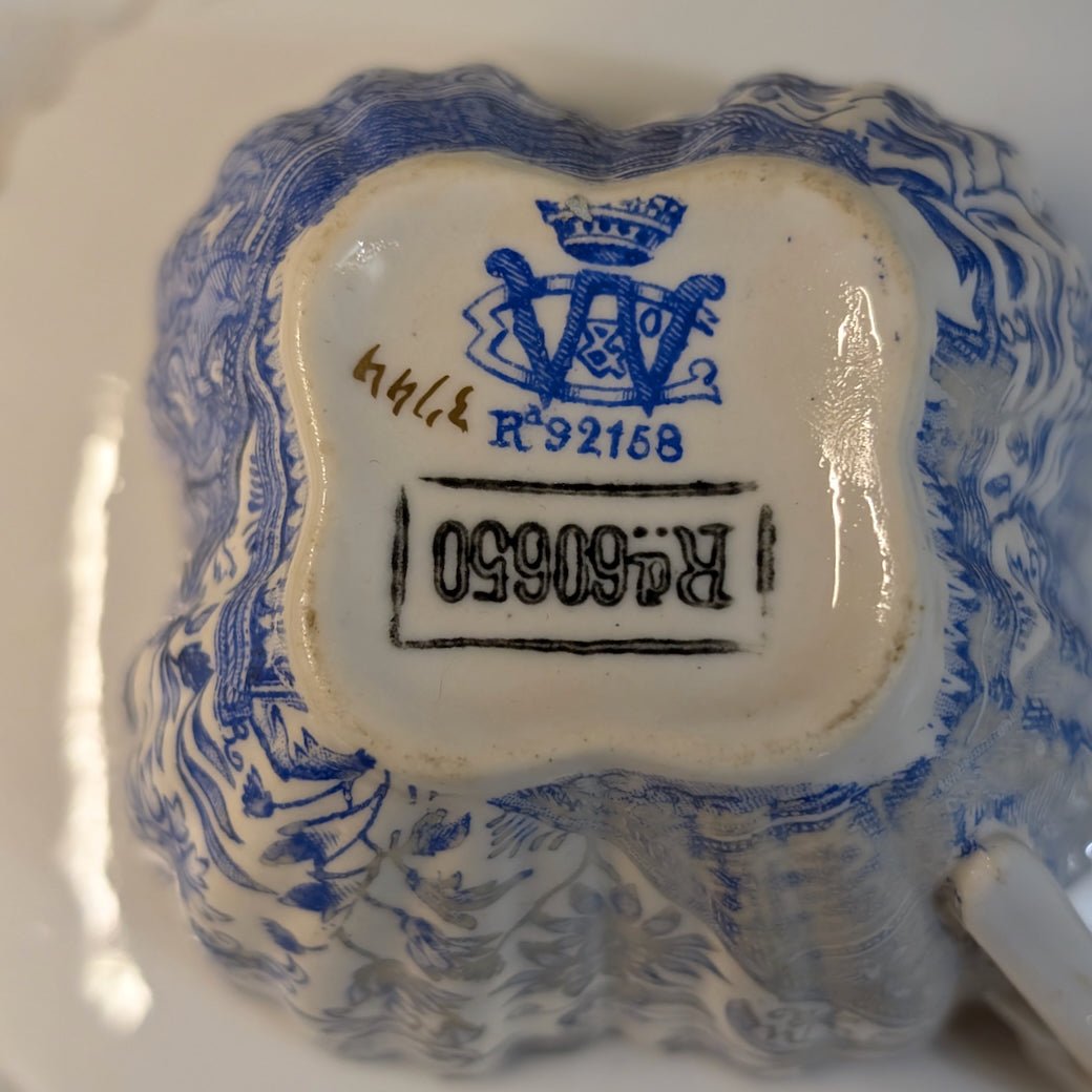 Antique Wileman Foley Staffordshire Demitasse Cup &amp; Saucer&nbsp; - Marmalade Mercantile