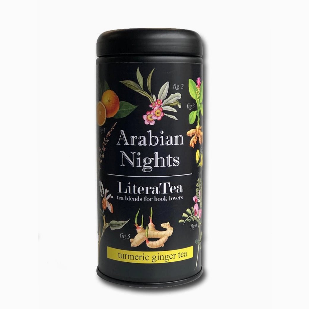 Arabian Nights Ginger Tumeric Tea for Book Lovers - Marmalade Mercantile