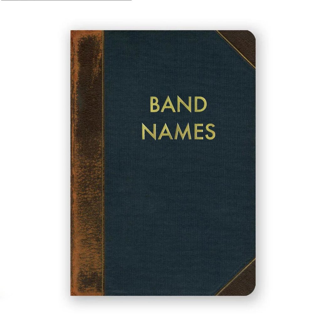 Band Names Small Notebook Journal - Marmalade Mercantile