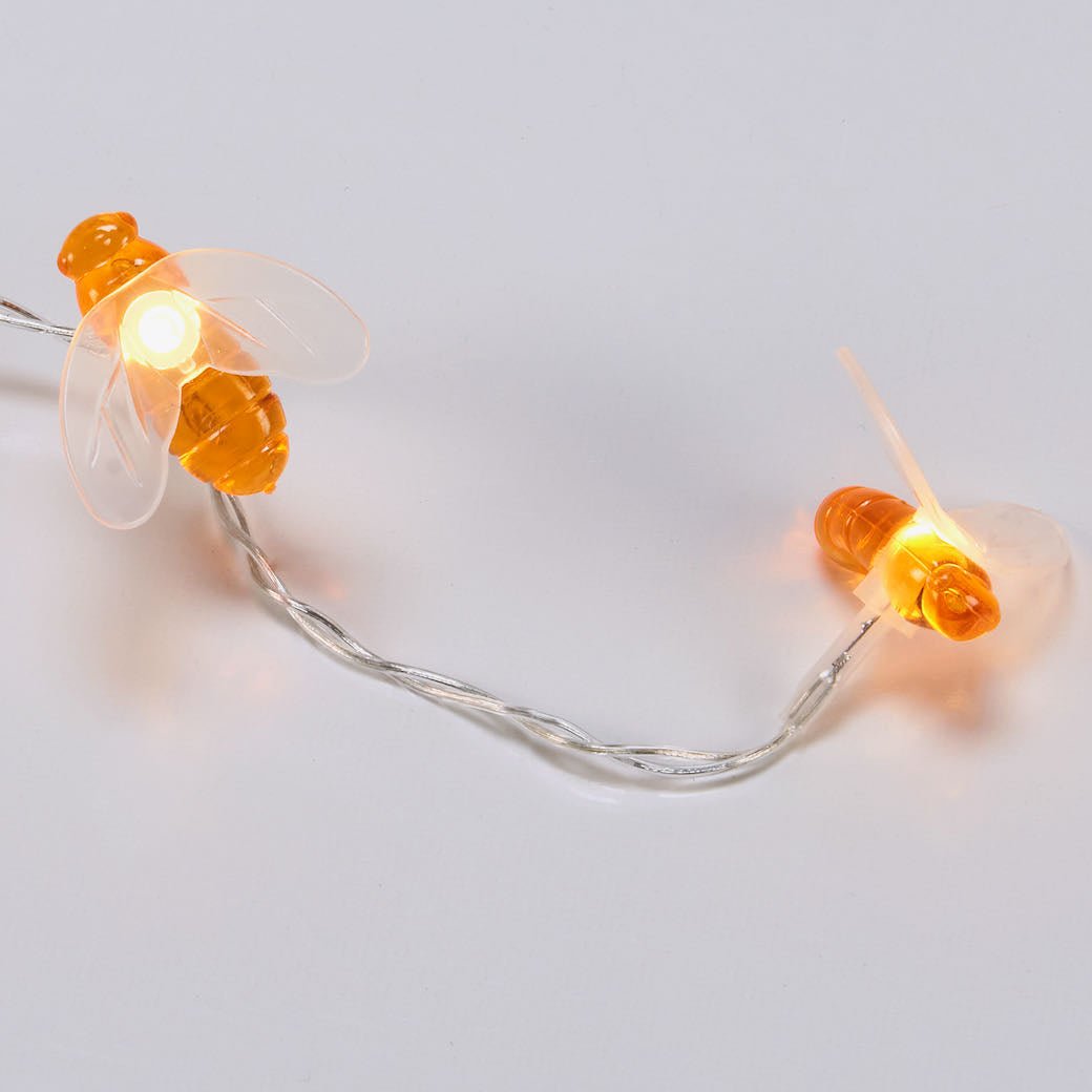 Battery Operated Bee-Shaped String Lights - Marmalade Mercantile