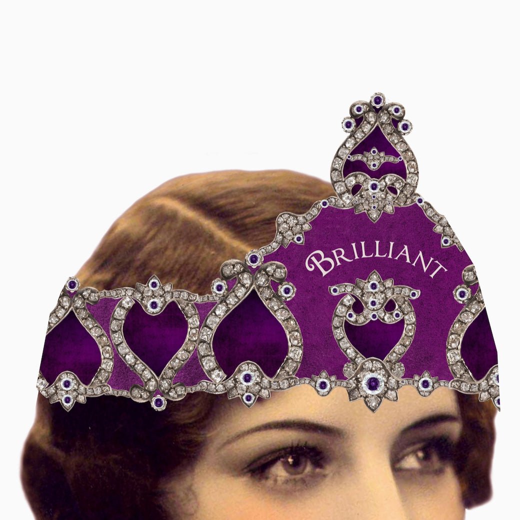 Brilliant Mailable Wearable Paper Tiara Greeting Card - Marmalade Mercantile