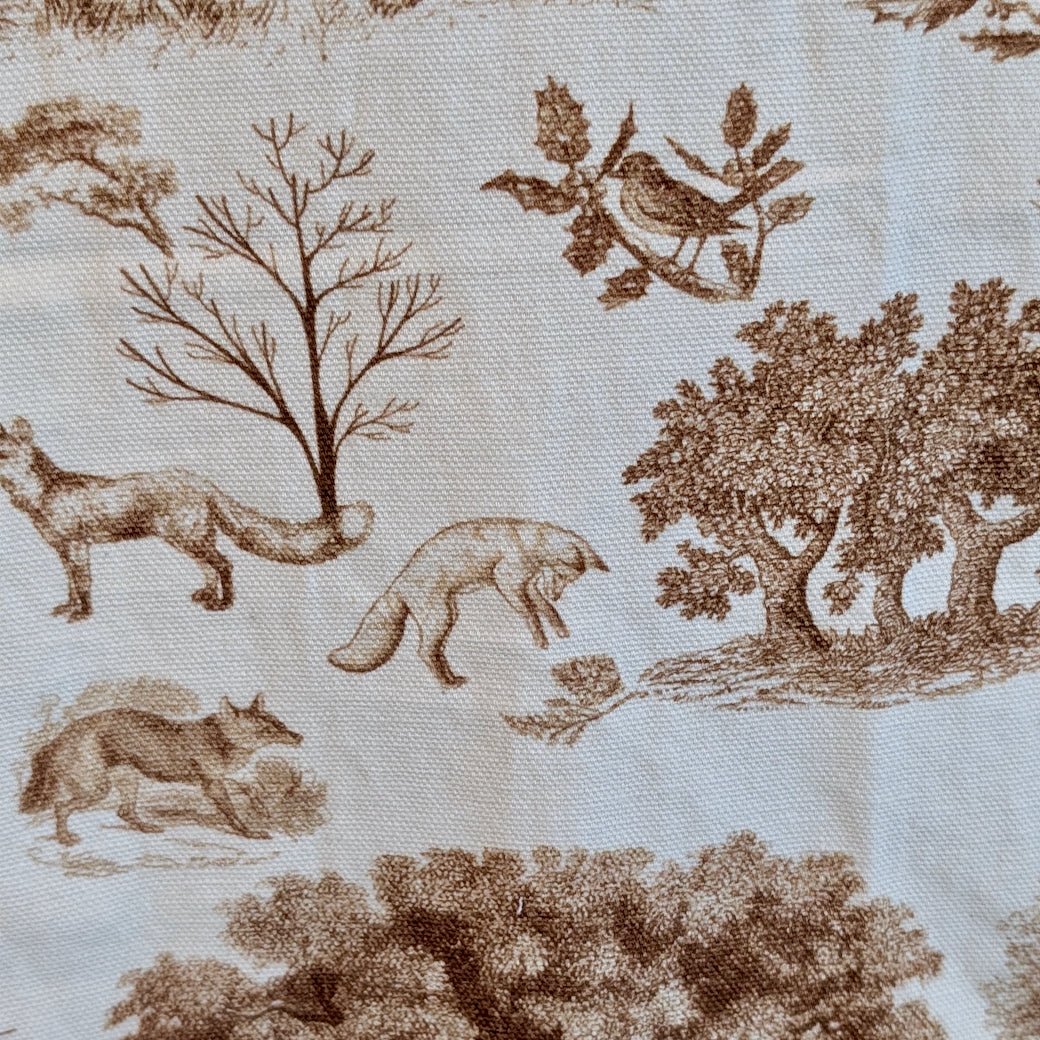 Brown Toile Cabin Kitchen Towel - Marmalade Mercantile