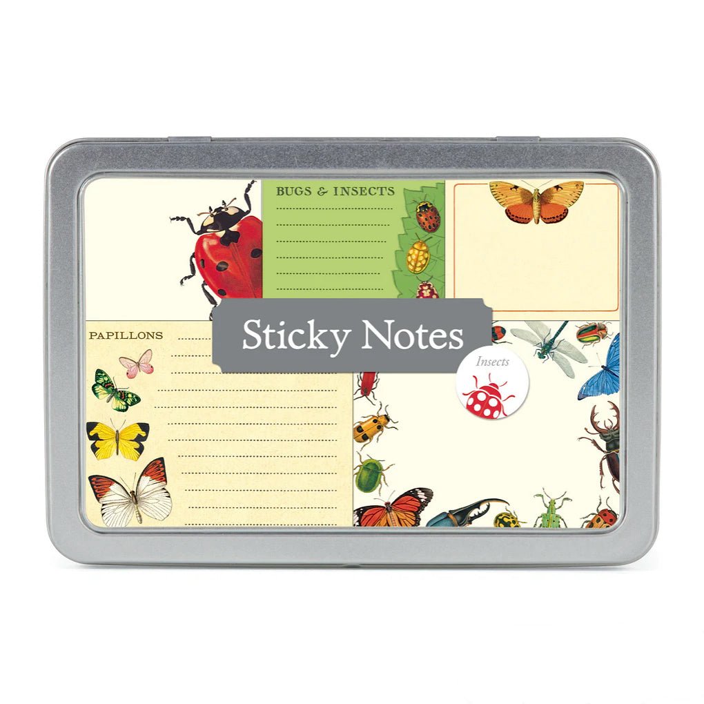 Bugs & Insects Sticky Notes - Marmalade Mercantile