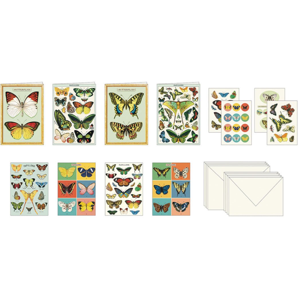 Butterflies Stationery Set - Marmalade Mercantile