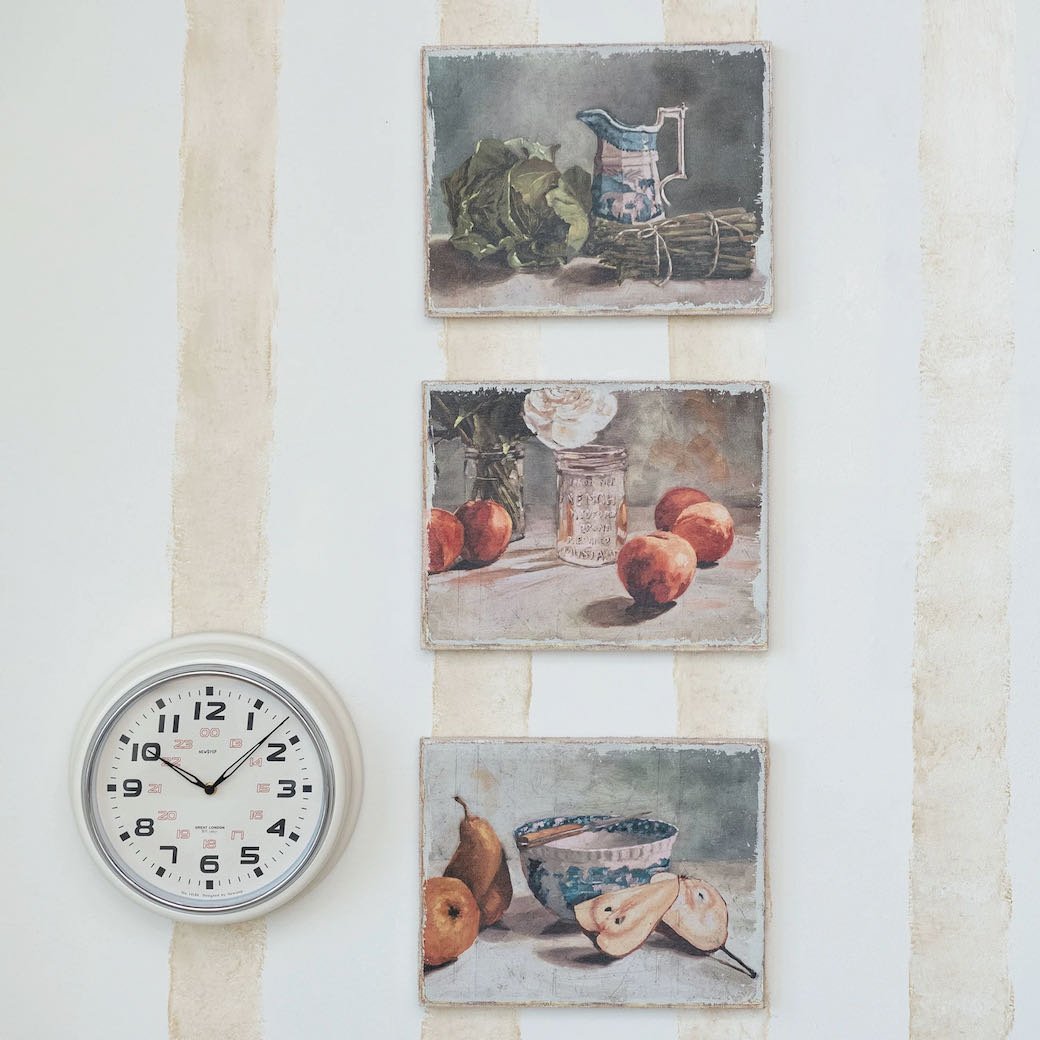 3 panels condiments in the kitchen wall art canvas... Canvas Wall Décor Kitchen Still Life Prints CHOICE of Three Styles