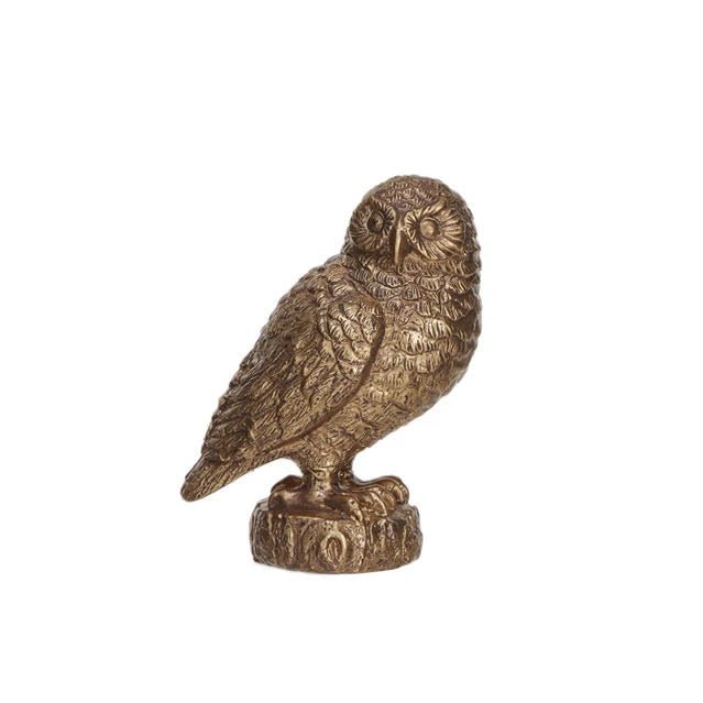 Cast Resin Owl Figure CHOICE of Size - Marmalade Mercantile