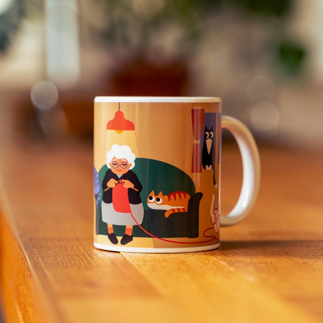 Cat Lady Heat - Activated Morphing Ceramic Mug - Marmalade Mercantile