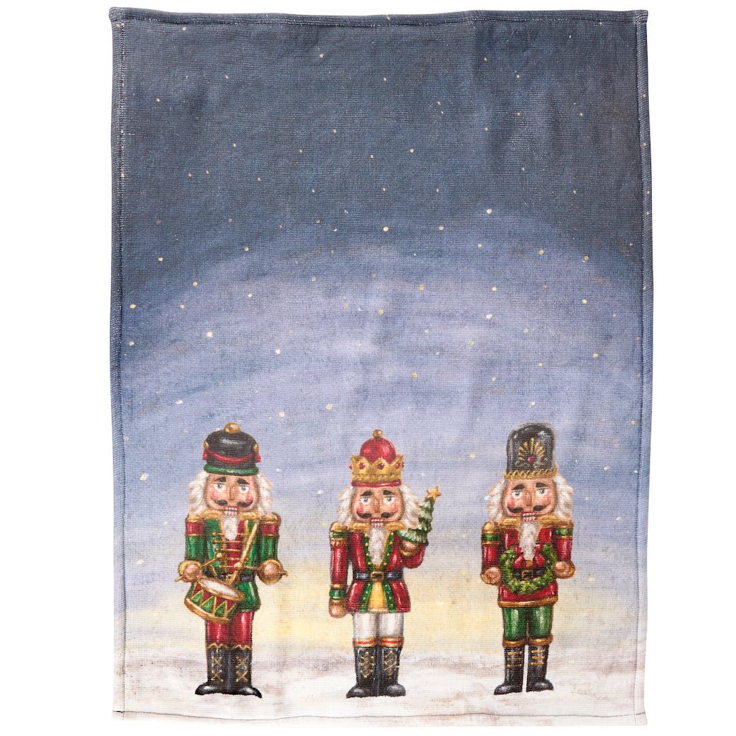 Christmas Kitchen Towel Holiday Nutcrackers - Marmalade Mercantile