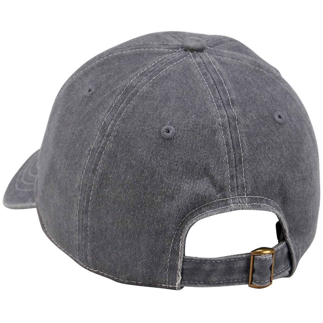 Classic Stonewashed Gray Ball Cap Farm Girl - Marmalade Mercantile