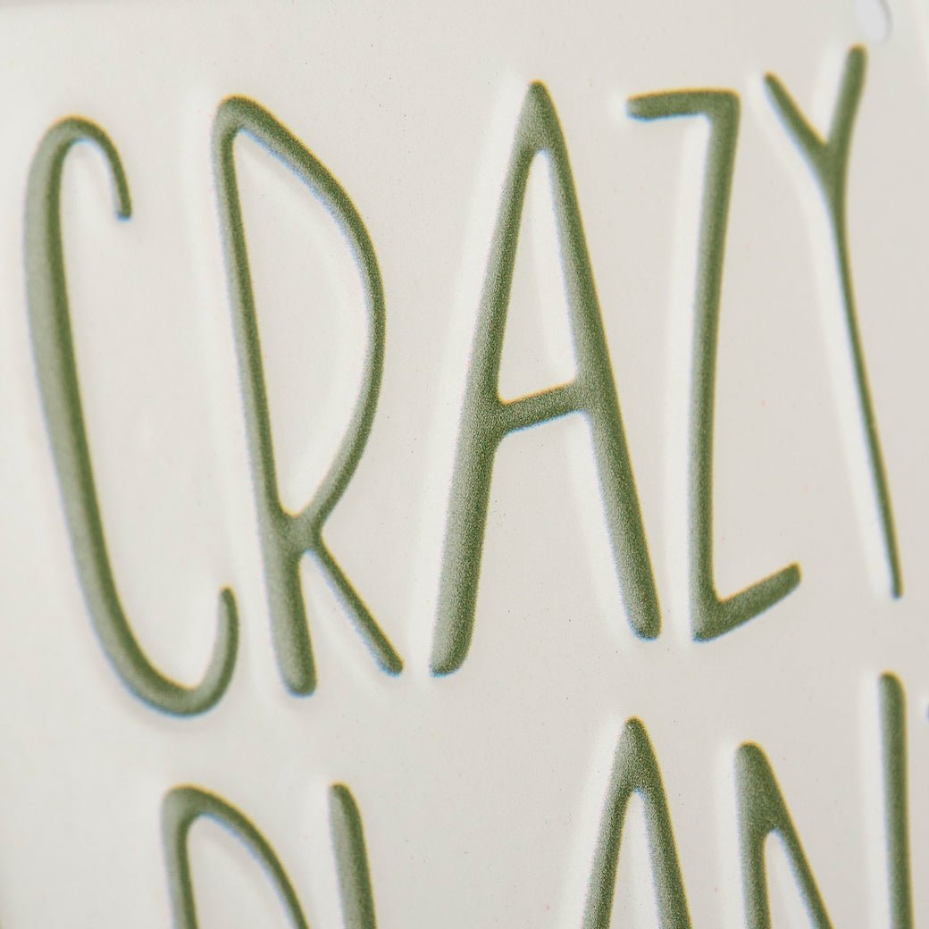 Crazy Plant Lady Lives Here Petite Hanging Decor - Marmalade Mercantile