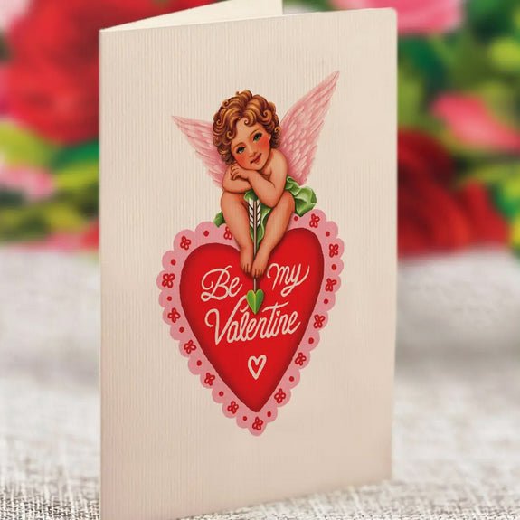 Cupid’s Valentine Full Size 3 - D Pop Up Bouquet Greeting Card - Marmalade Mercantile