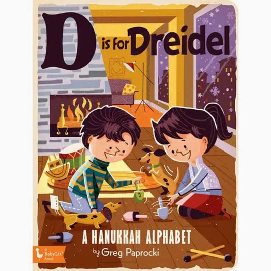 D is for Dreidel Hanukkah Alphabet Book - Marmalade Mercantile