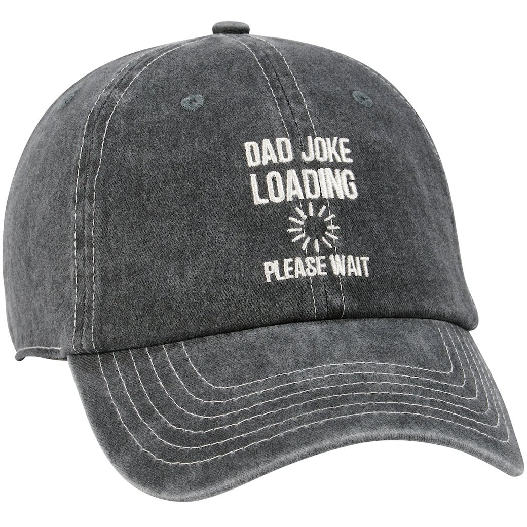 Dad Joke Loading Please Wait Stonewashed Ball Cap - Marmalade Mercantile