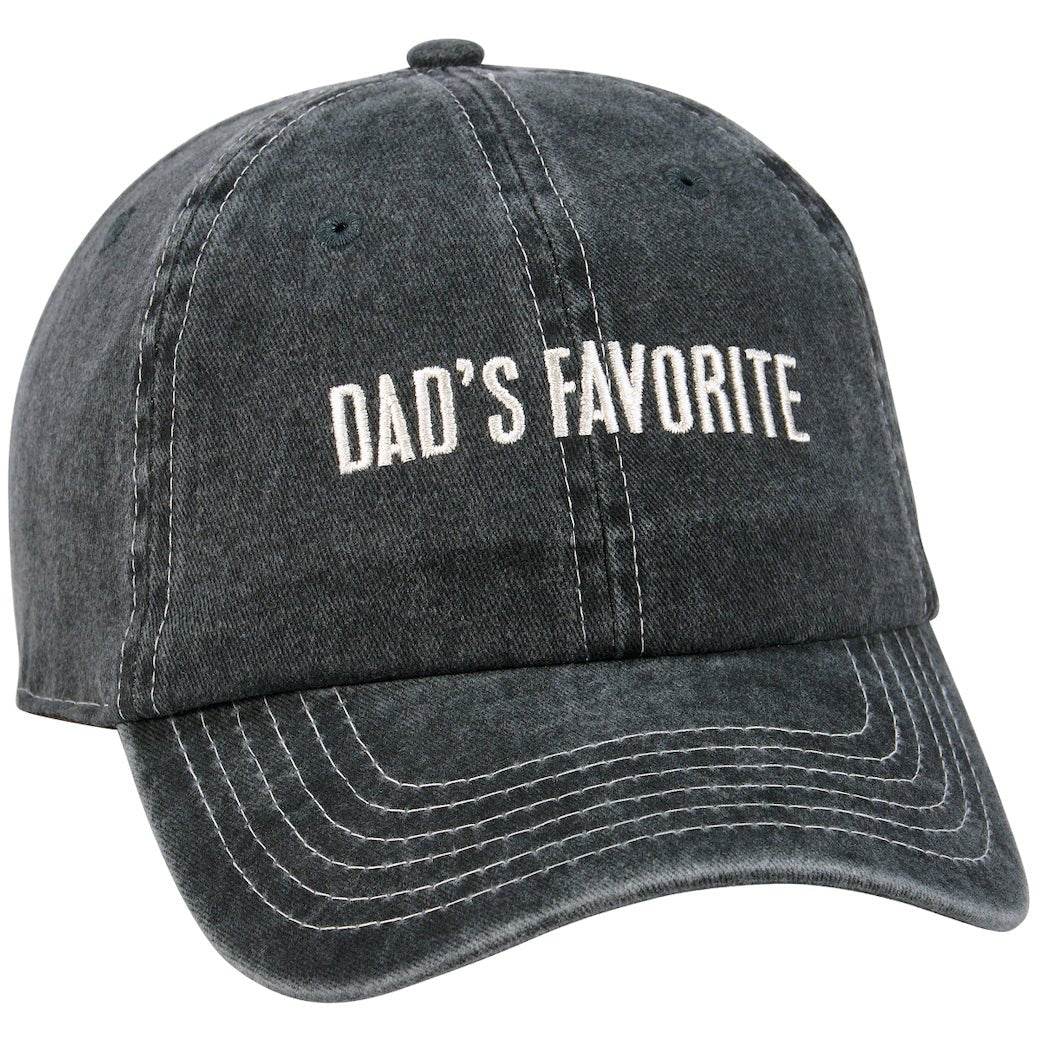 Dad's Favorite Stonewashed Ball Cap - Marmalade Mercantile