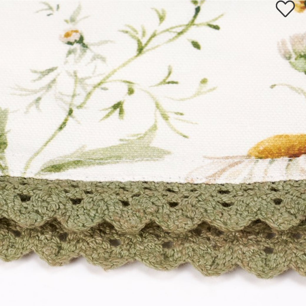 Daisy Lace Kitchen Towel - Marmalade Mercantile