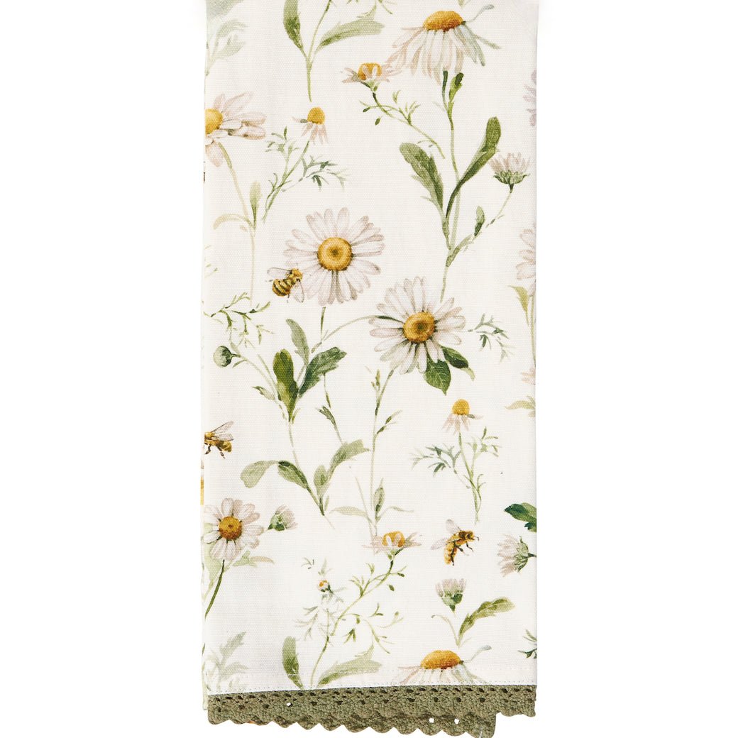 Daisy Lace Kitchen Towel - Marmalade Mercantile