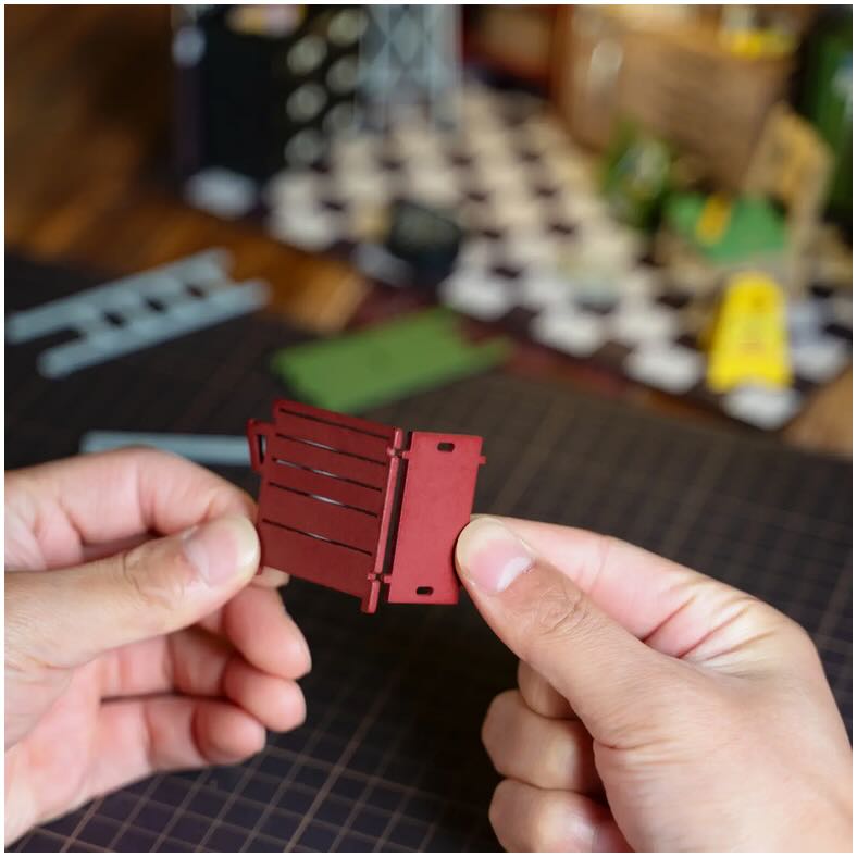 DIY Miniature House Kit: Garage Workshop - Marmalade Mercantile