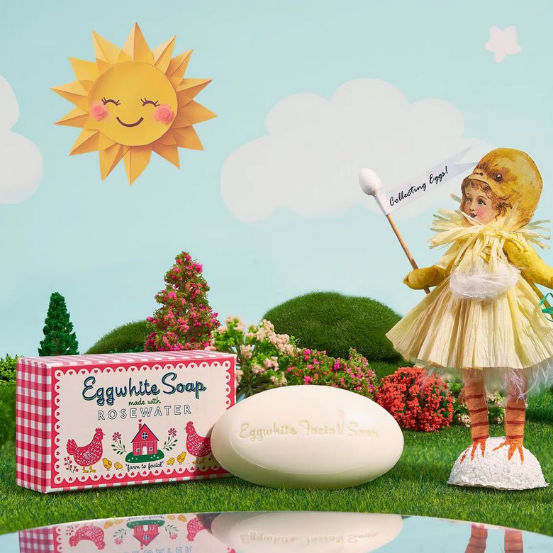 Eggwhite & Rosewater Facial Soap - Marmalade Mercantile