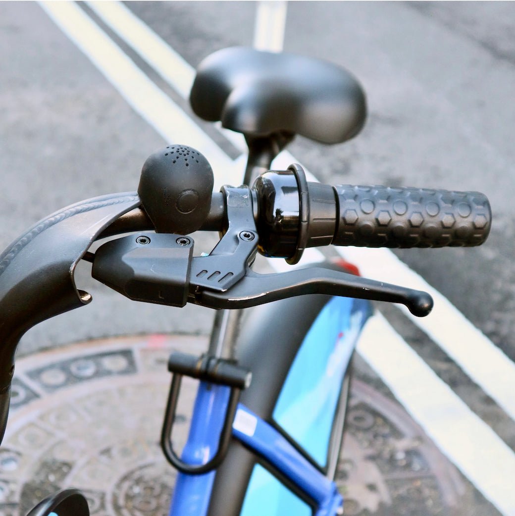 Electronic Battery Operated Bicycle Handlebar Bell - Five Sounds - Marmalade Mercantile
