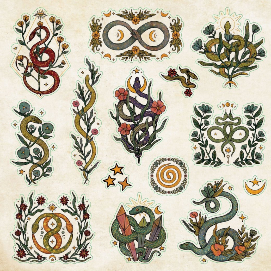 Enchanted Forest Sticker Book A Wondrous Collection of Woodland Stickers - Marmalade Mercantile