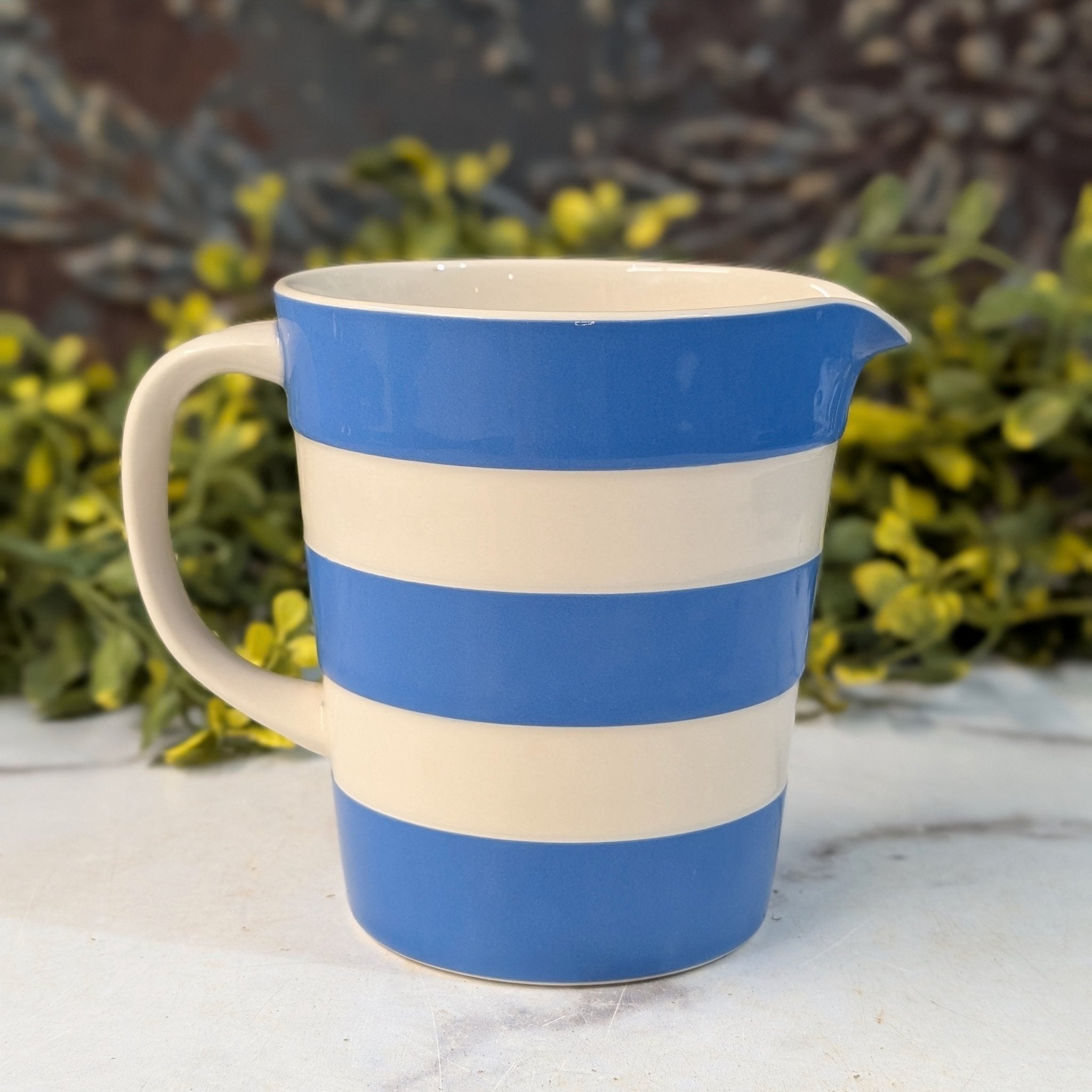 English Cornishware Measuring Jug - Marmalade Mercantile