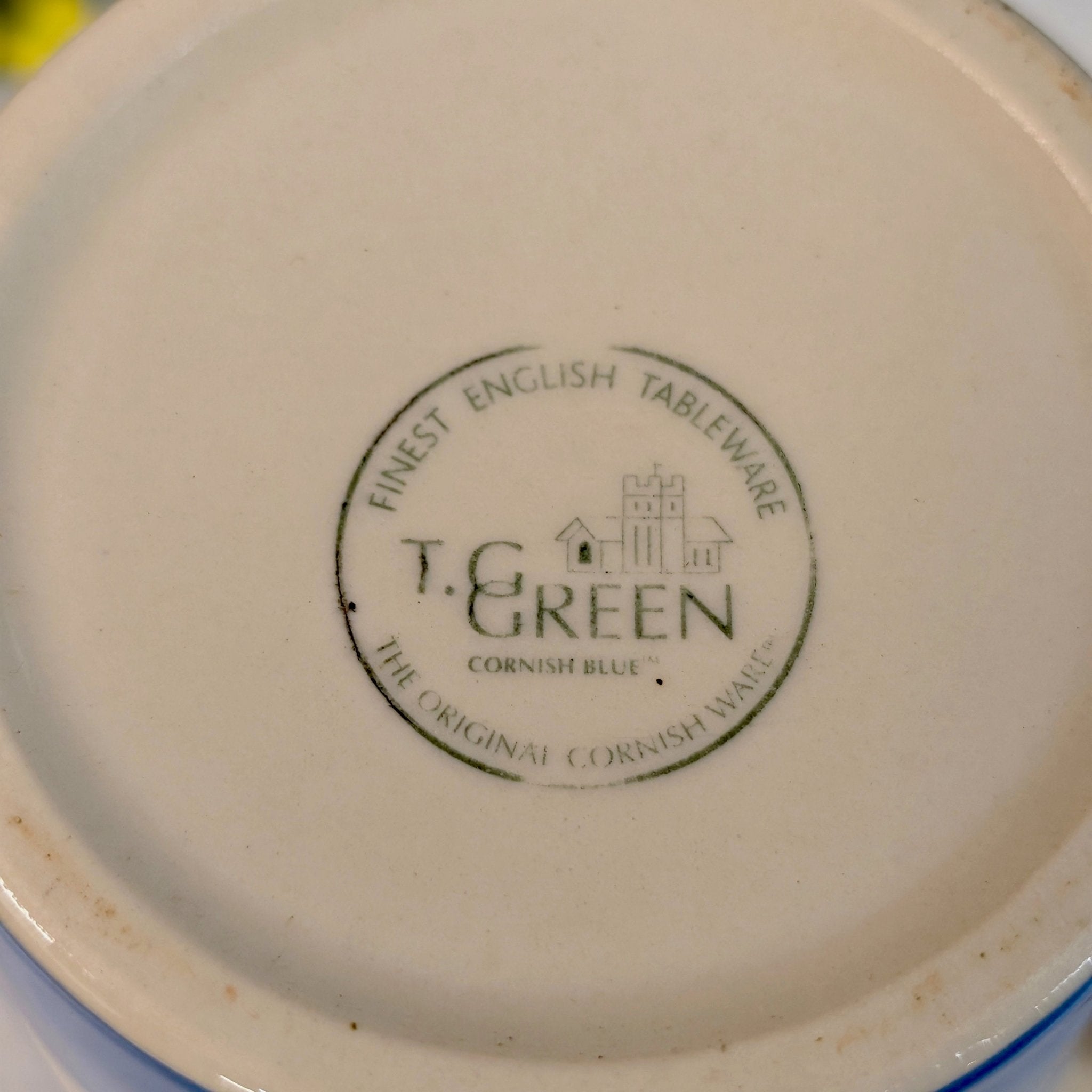 English Cornishware Measuring Jug - Marmalade Mercantile