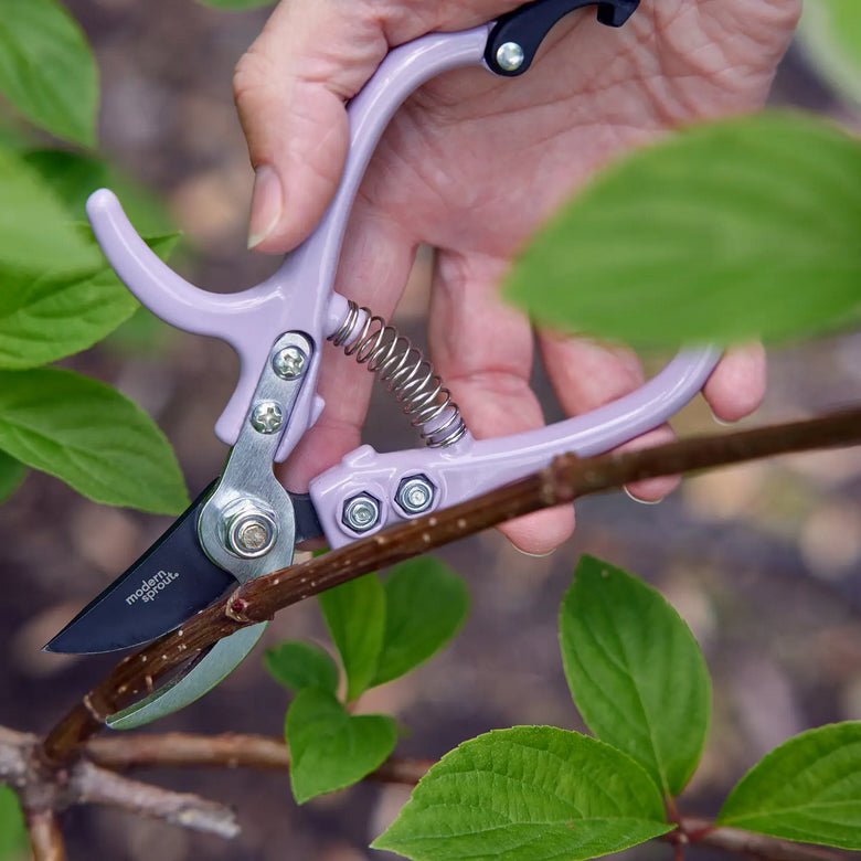Ergonomic Pruning Shears with Carbon Steel Blade CHOICE of Color - Marmalade Mercantile
