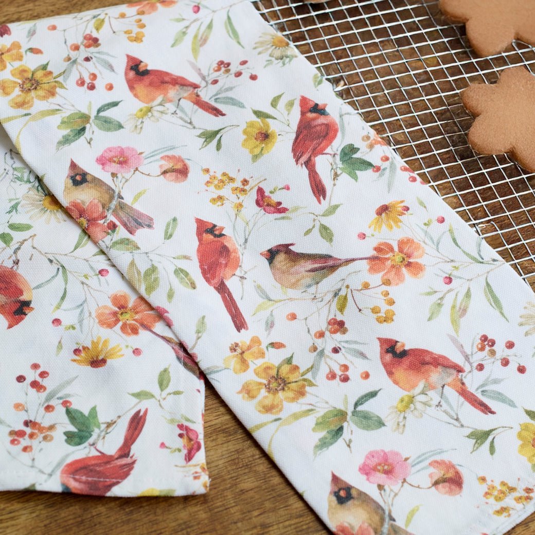 Everyday Cardinals Kitchen Towel - Marmalade Mercantile