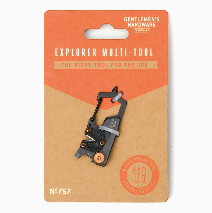 Explorer Multi Tool 6-in-1 Stainless Steel - Marmalade Mercantile