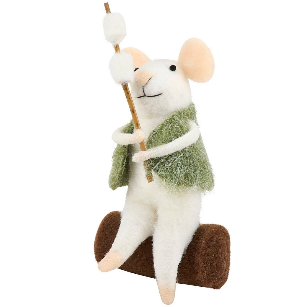 Felt S'mores Mouse Critter - Marmalade Mercantile