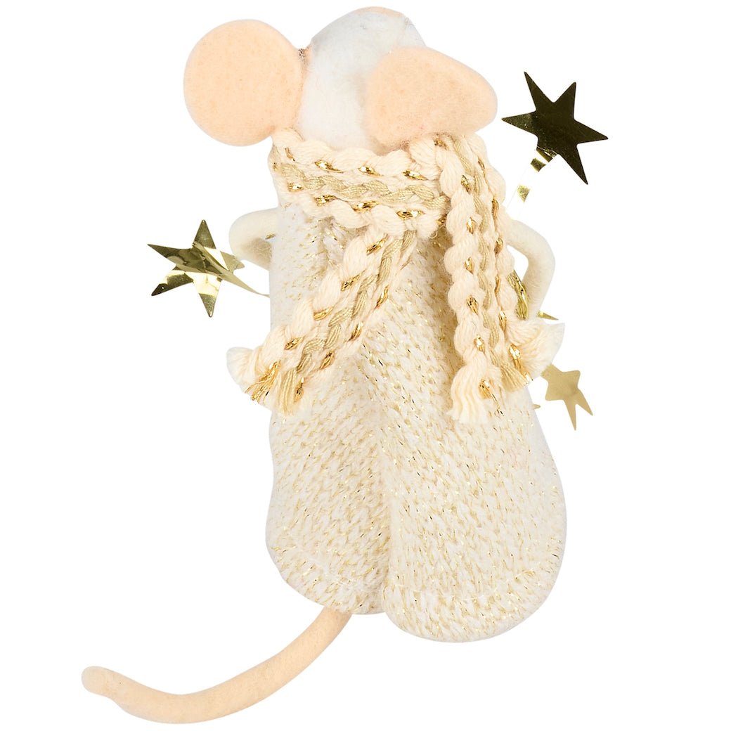 Festive Star Mouse Critter Christmas Ornament - Marmalade Mercantile