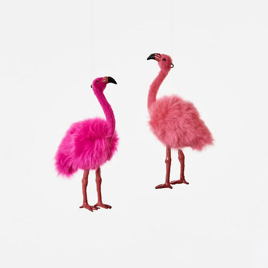 Flamingo Christmas Ornament CHOICE of Color - Marmalade Mercantile