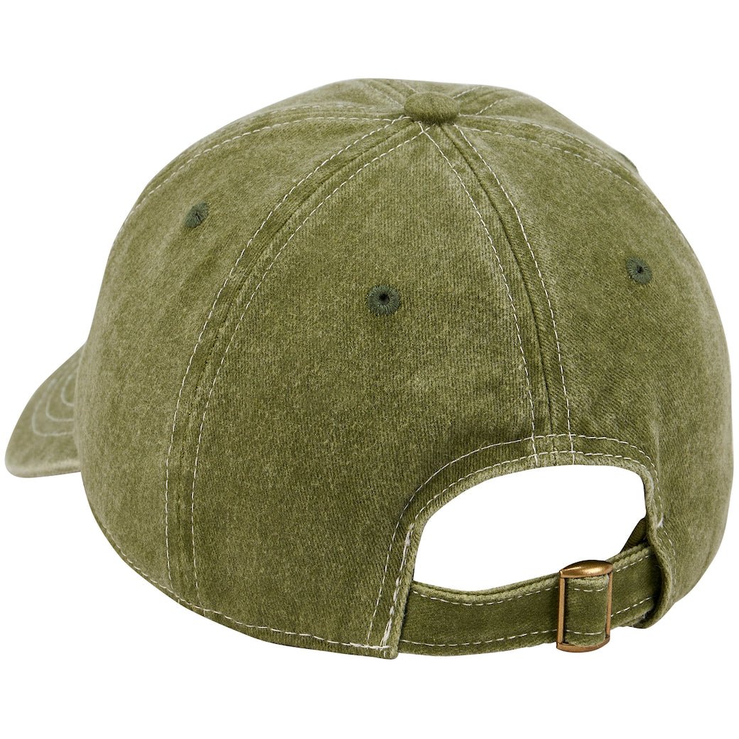 Fluent in Fowl Language Stonewashed Green Ball Cap - Marmalade Mercantile