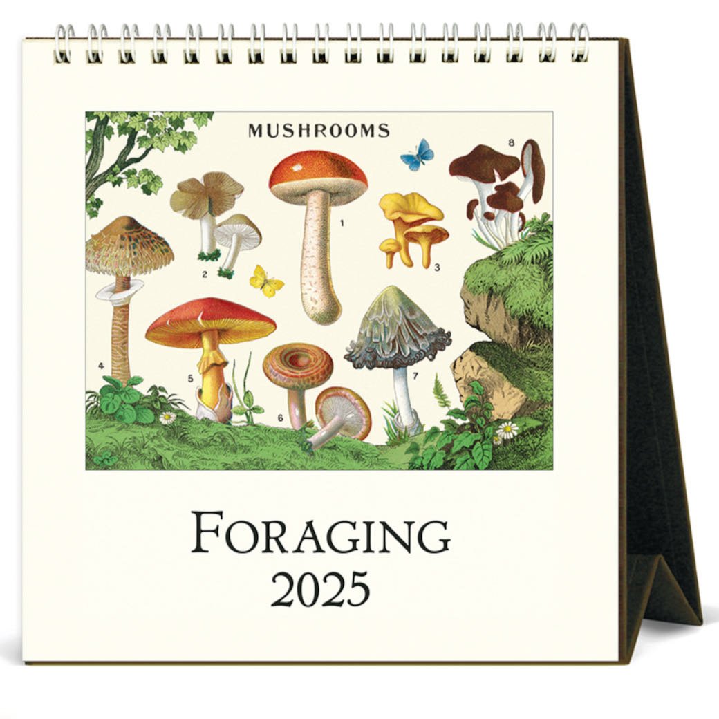Foraging 2025 Desk Calendar Marmalade Mercantile