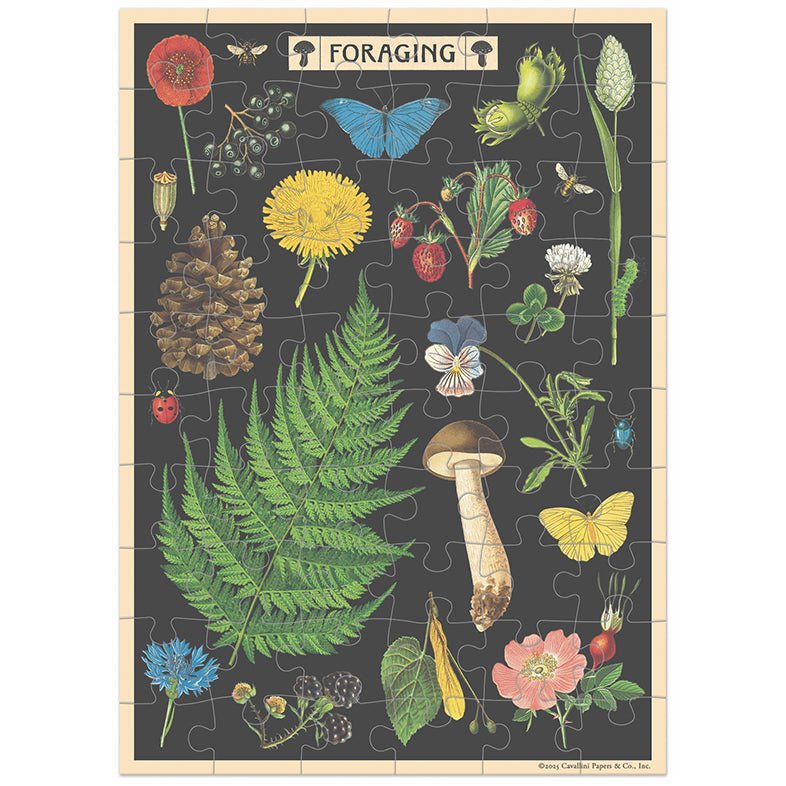 Foraging Puzzle Greeting Card - Marmalade Mercantile