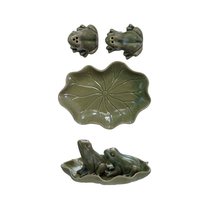 Frog Salt and Pepper Shaker Set - Marmalade Mercantile