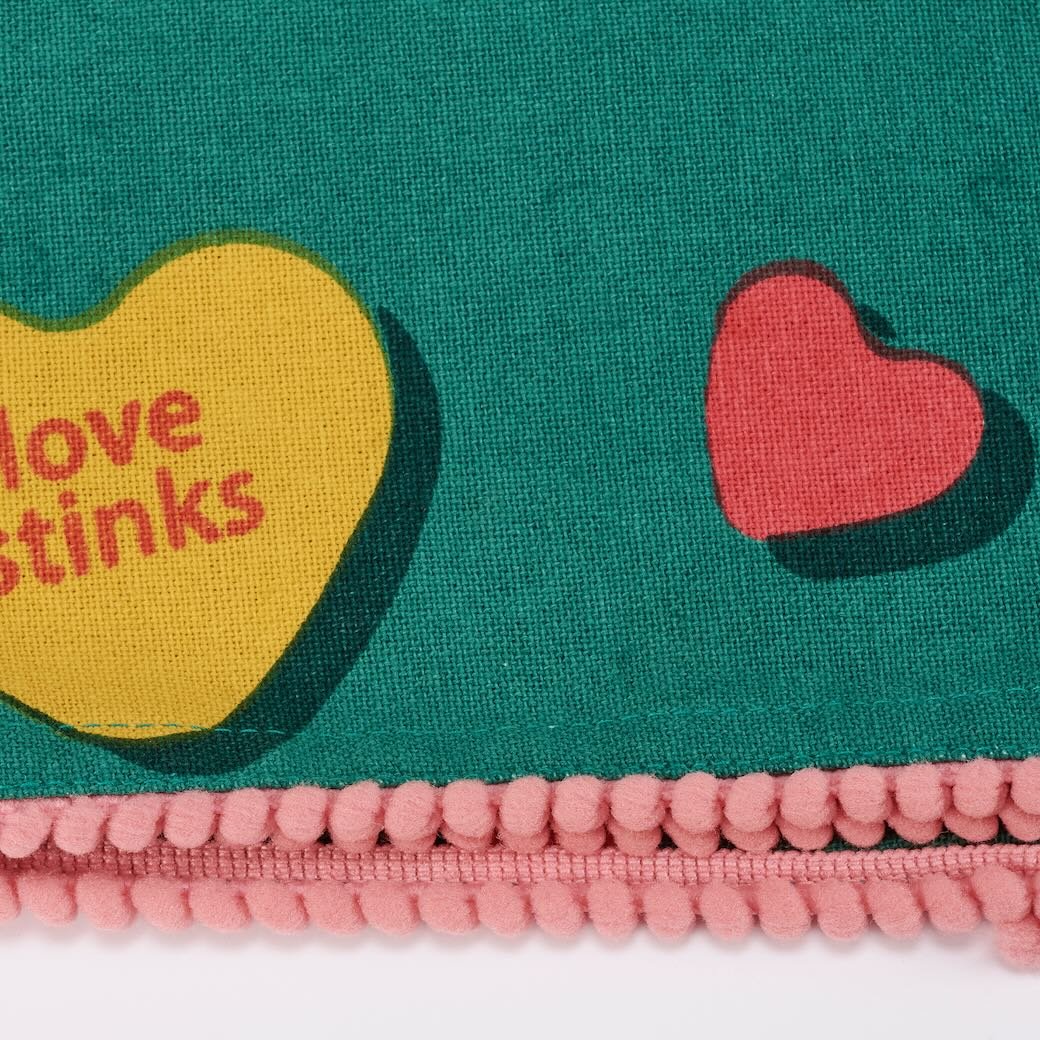 Fun Anti - Valentine Kitchen Towel - Marmalade Mercantile