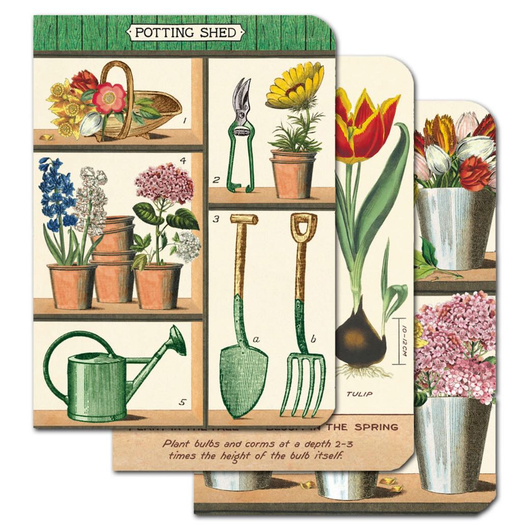 Gardening Mini Pocket Notebooks Set of 3 - Marmalade Mercantile