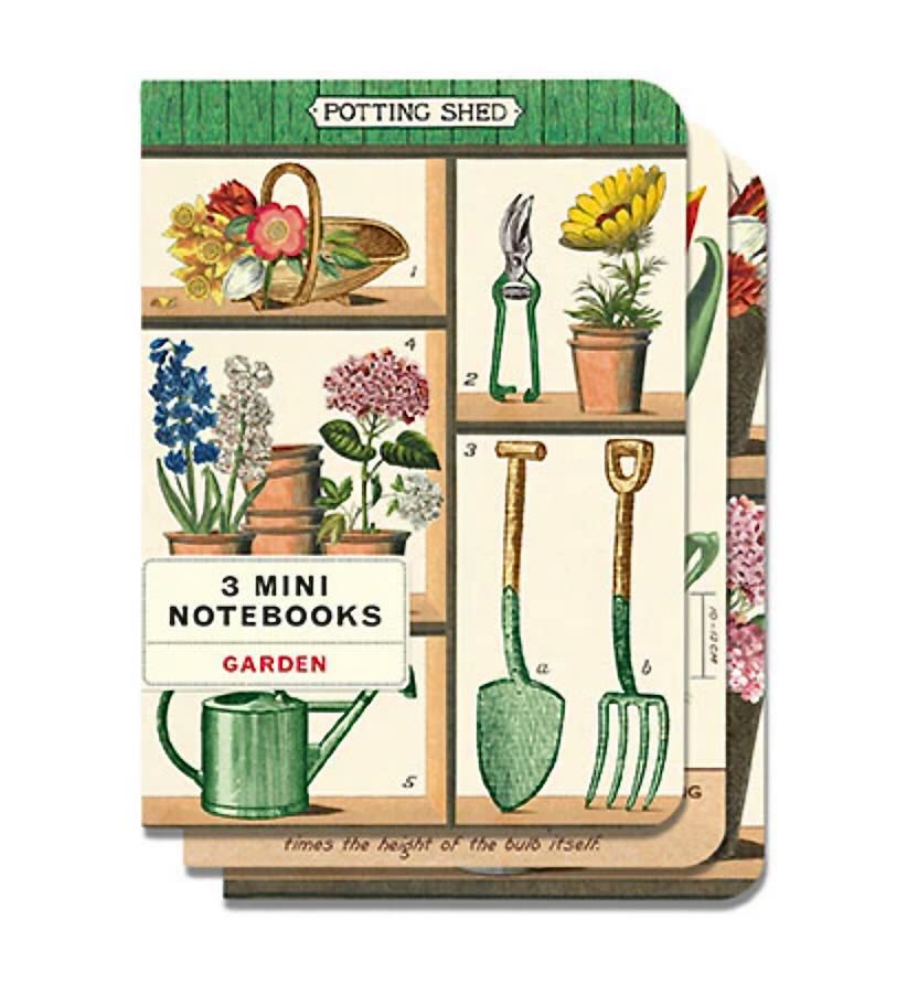 Gardening Mini Pocket Notebooks Set of 3 - Marmalade Mercantile