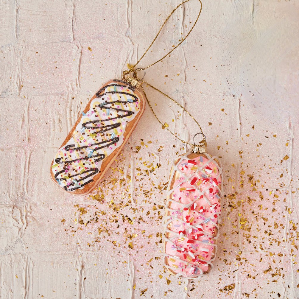 Glass Doughnut Christmas Ornament - Marmalade Mercantile