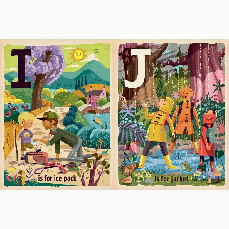 H is for Hiking Board Book by Greg Paprocki - Marmalade Mercantile