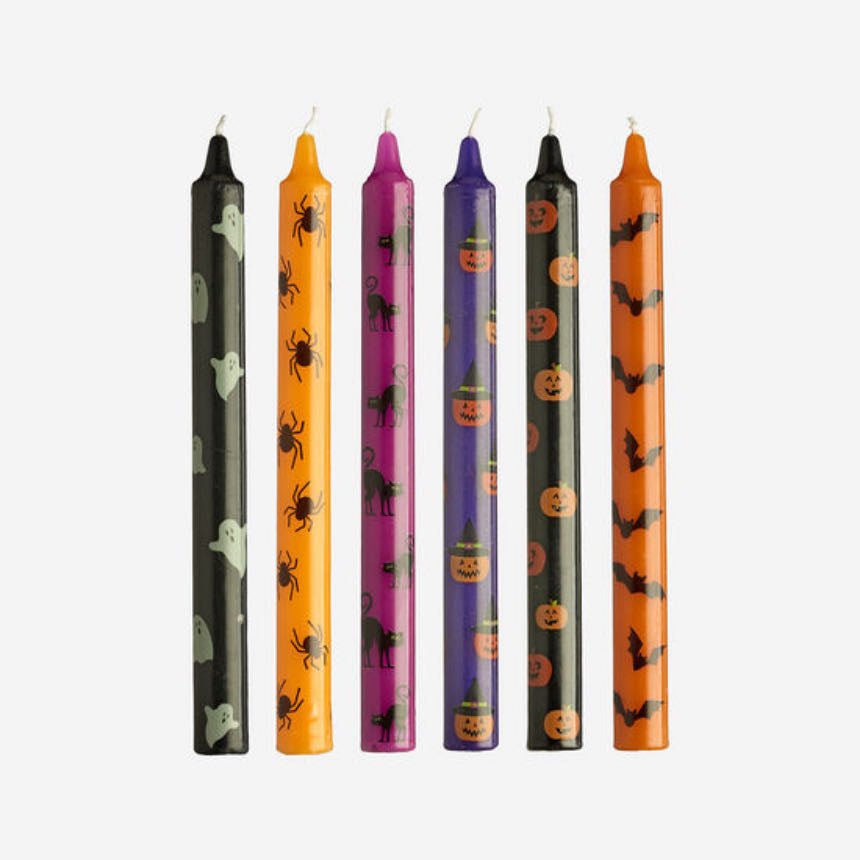 Halloween Taper Candle CHOICE of SIX Styles - Marmalade Mercantile