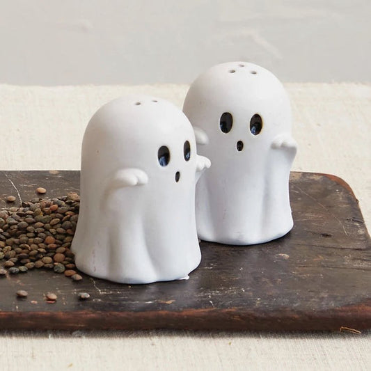 Haloween Ghost Salt & Pepper Set - Marmalade Mercantile