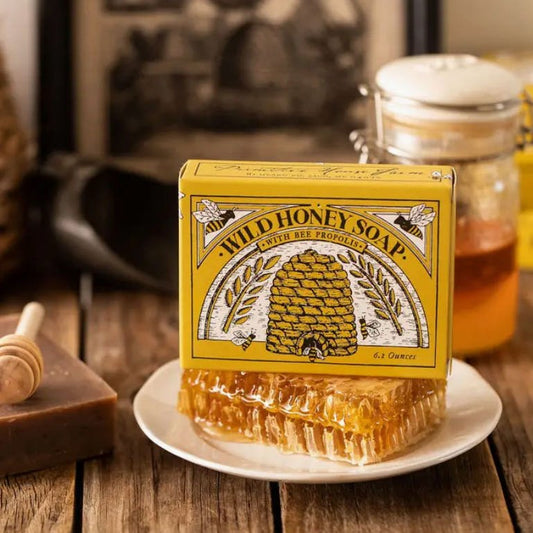 Hand-made All Natural Wild Honey Bar Soap - Marmalade Mercantile